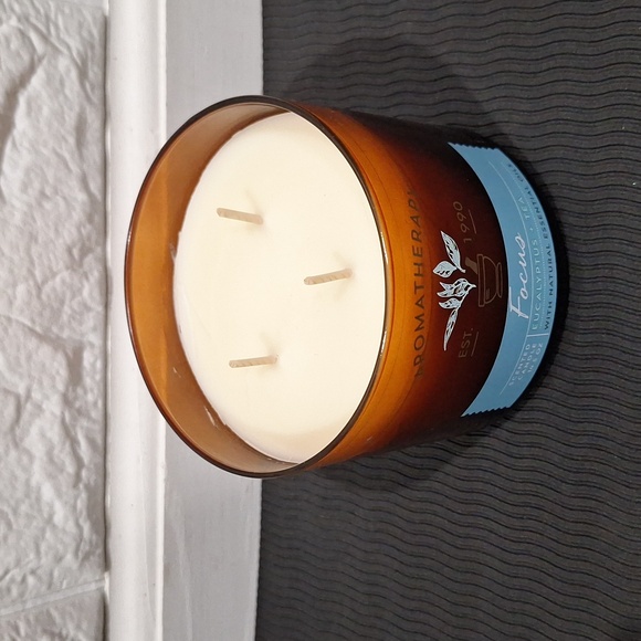 Bath & Body Works Accents Bbw 3 Wick Eucalyptus Tea Candle Poshmark